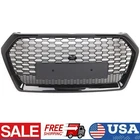 For Audi Q5 SQ5 B9 2018 2019 2020 Front Bumper Grill Grille Honeycomb RSQ5 Style