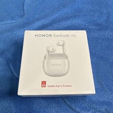 Image of Honor X6 In-Ear True Wireless Bluetooth Earbuds with Charging Case-SEALED #P82