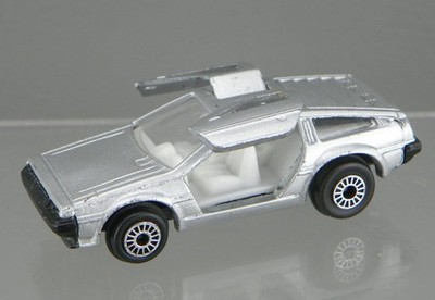 Vintage 1982 Zee Toys Zylmex P374 Diecast 1/64 Silver De Lorean AMC DeLorean HK