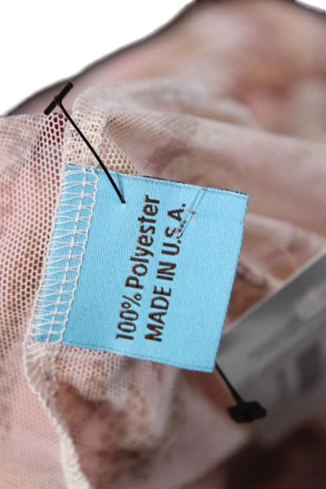 Vestido Letarte Hecho a Mano Para Mujer Chevron Rayas Rosa Marrón Talla Grande Foto 4 de 4