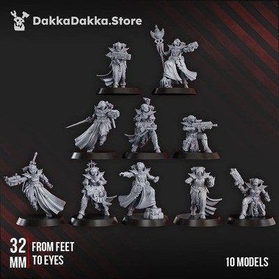 Maidens of Vengeance Squad - DakkaDakka Store/Sci-Fi/Tabletop Miniatur