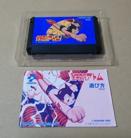 Astro Boy Famicom NES Japan Box Manual Tested Nintendo Tezuka from Japan