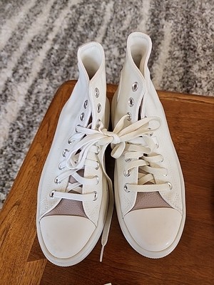 Converse Chuck Taylor All Star Move Platform Tonal Materials Leather Canvas 