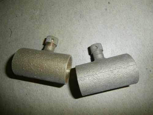 2  -   Brass 3/4" Copper Sweat Couplings with waste drain