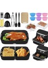 Air Fryer Accessories for Ninja Foodi Flexdrawer AF500UK/AF500UKCP, Silicone