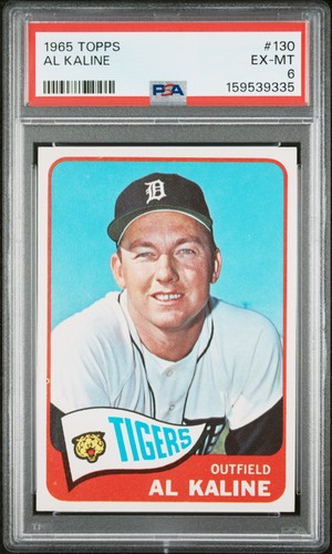 1965 Topps Al Kaline #130 card