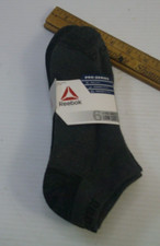 Reebok  Men's Pro Series Cotton Low Cut Socks, 4-Pack sz 6-12.5