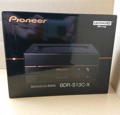 Pioneer BDR-S13C-X External Blu-ray Drive 16x BD Burner USB 3.0
