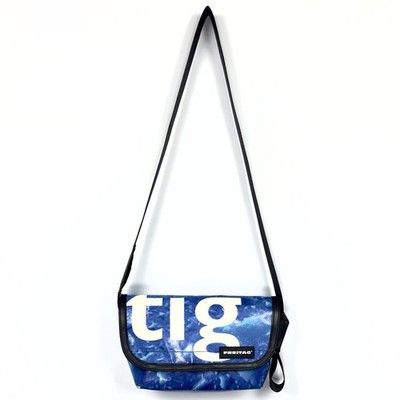 FREITAG F41 HAWAII FIVE-O Messenger Bag Blue White Big Letters