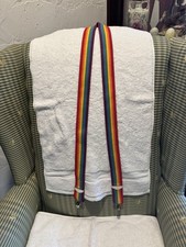 Men  s Suspenders Braces MULTICOLOR