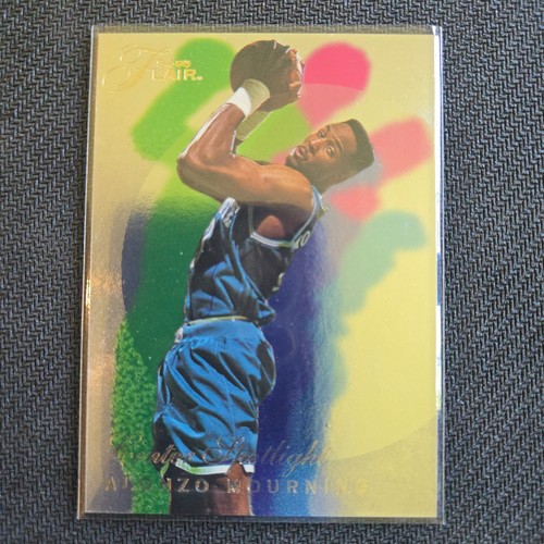 Alonzo Mourning #2 1994 Flair Center Spotlight card