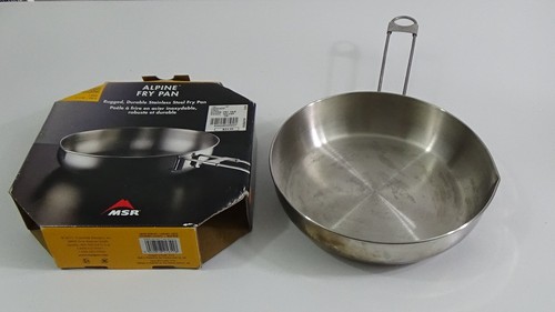 MSR Alpine Fry Pan Stainless Steel 7.75" Frying Pan #483