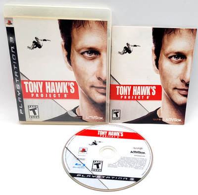 Tony Hawk Project 8 (Sony PlayStation 3 PS3, 2006) CIB COMPLETE IN BOX