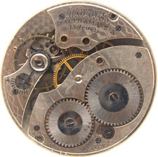 1921 WALTHAM POCKET WATCH MOVEMENT 24016283 GRADE 220 12s 15j RAA 