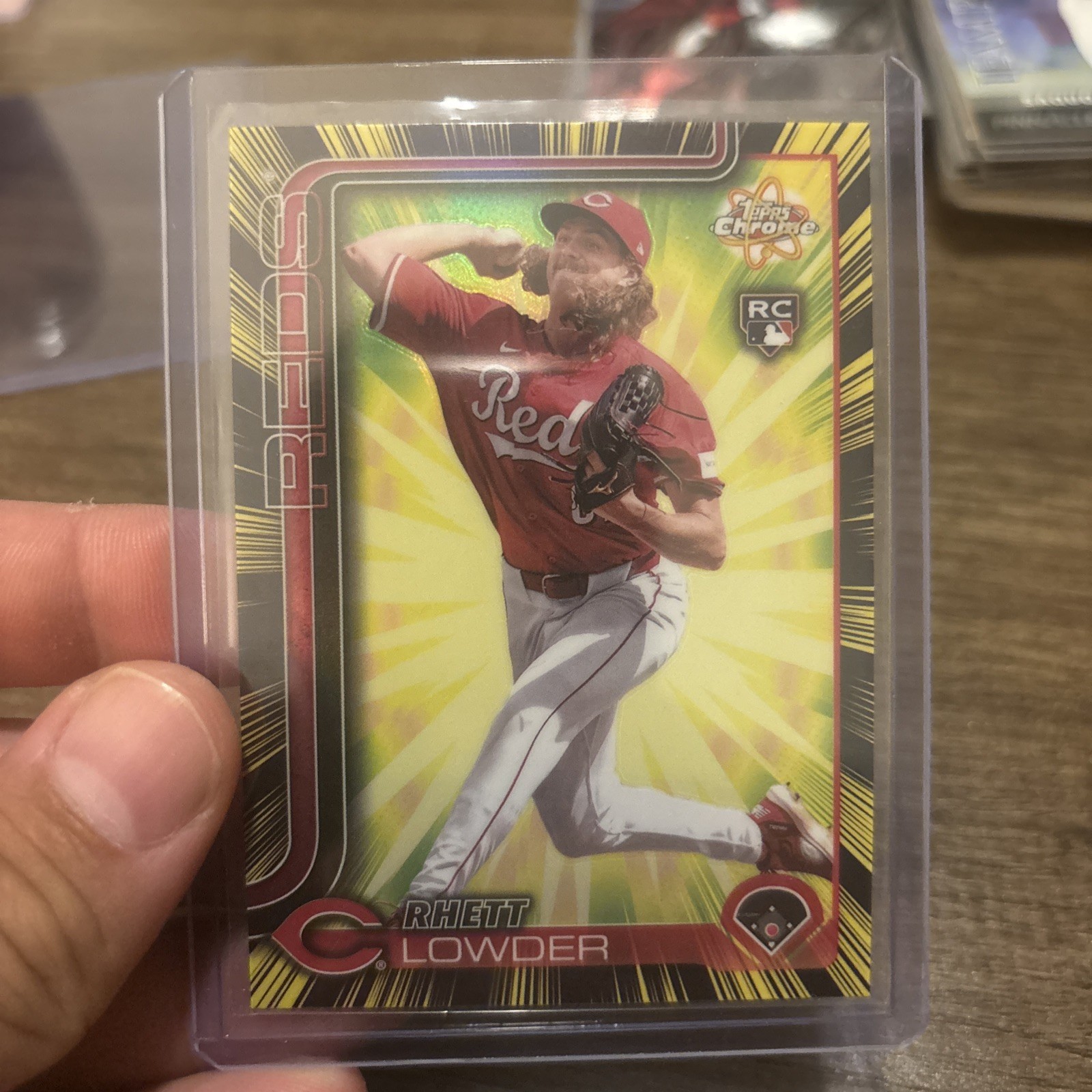 2025 Topps Chrome - Radiating Rookies Rhett Lowder #RR-2 (RC)