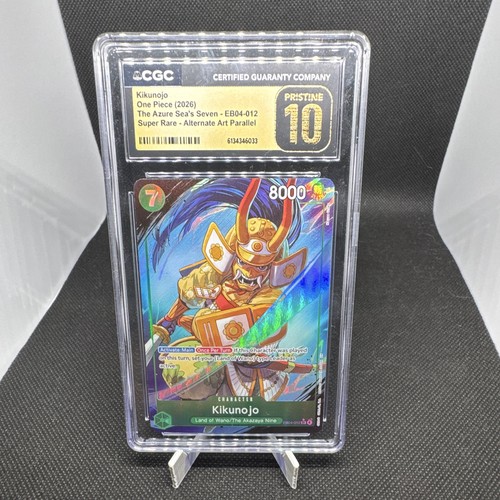 Kikunojo (Alternate Art) graded CGC 10 for sale on eBay