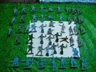 WW2 LOT 20 French army  PLASTIC VINTAGE 1:32 RARE   . !!!