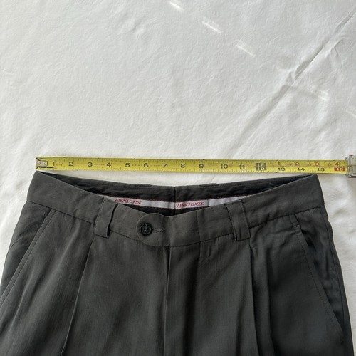 Versace Dress Pants Pleated 31x32 - Picture 5 of 9