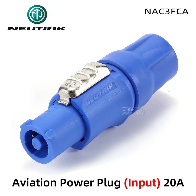 1pcs Original NEUTRIK 20A PowerCON Cable Connector 250V AC