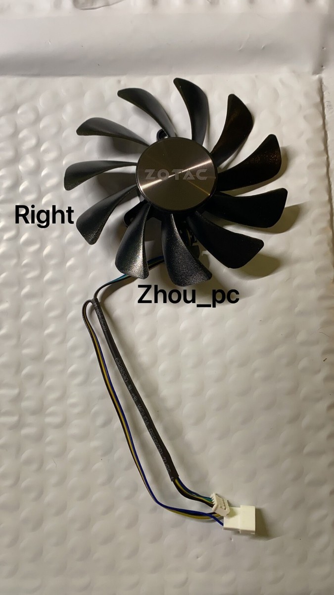95mm GPU Replacement Cooling Cooler Fan For Zotac GTX 1070ti