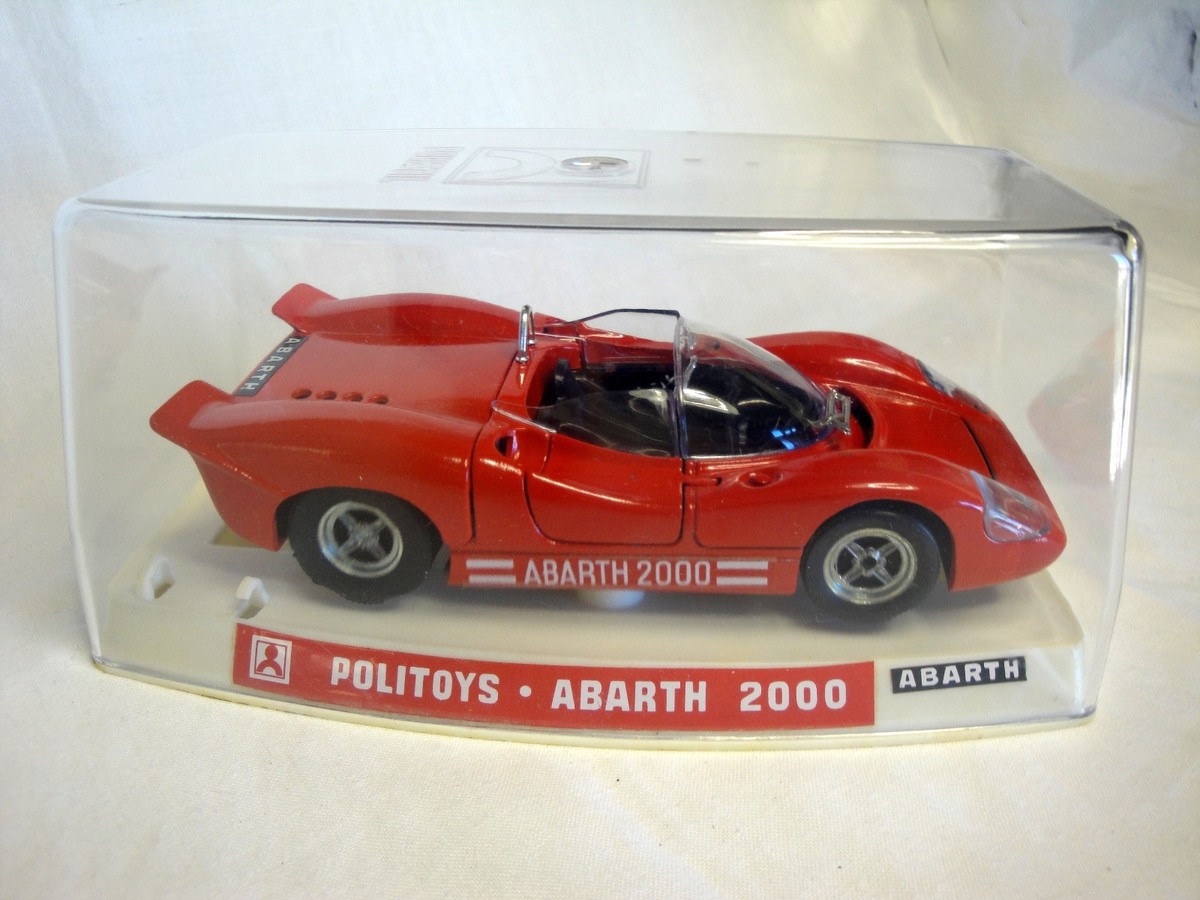1/25 POLITOYS POLISTIL S584 ABARTH 2000 | eBay