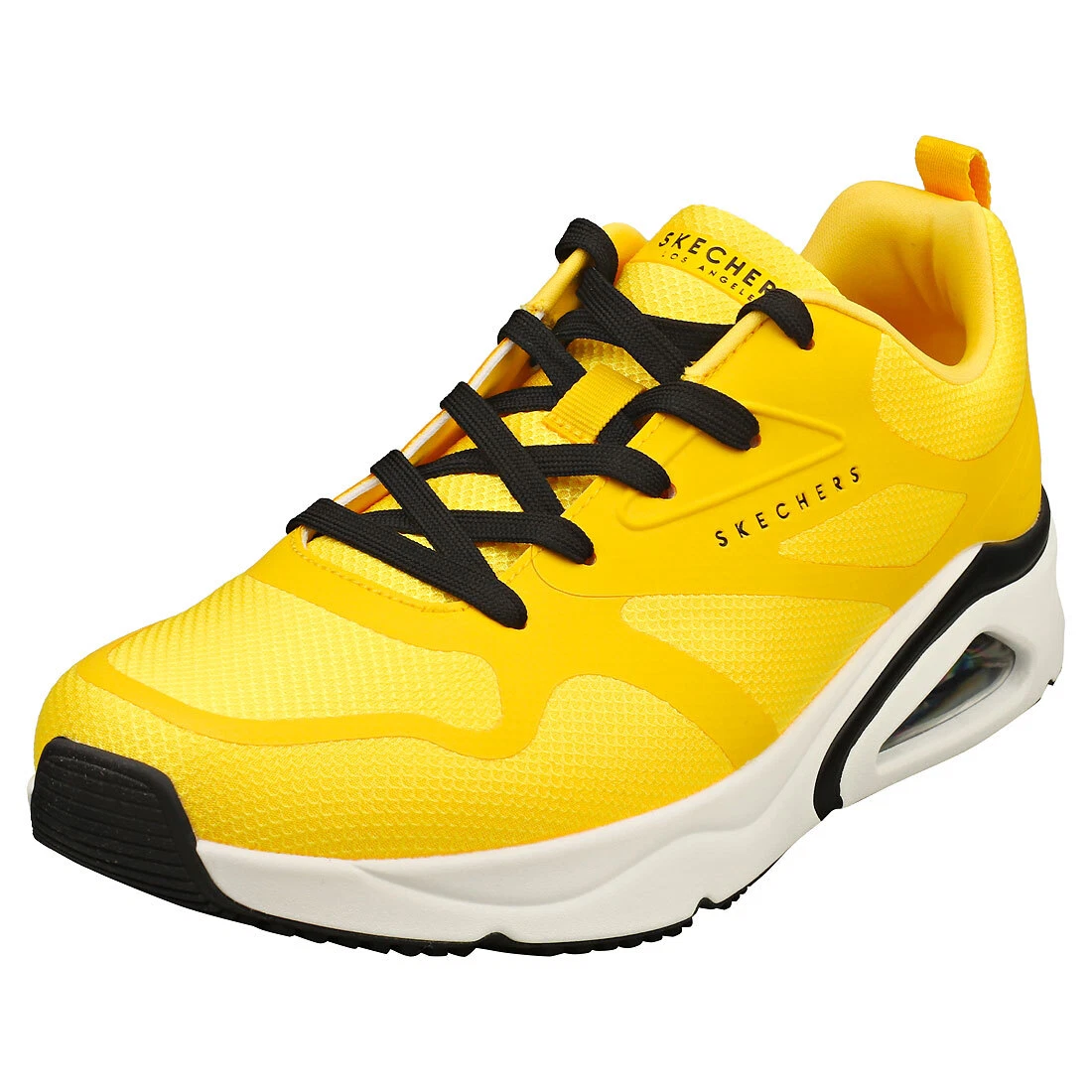 Skechers mens yellow deals