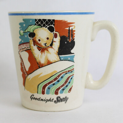 Vintage Keele St Pty Co Gute Nacht Sooty Tasse