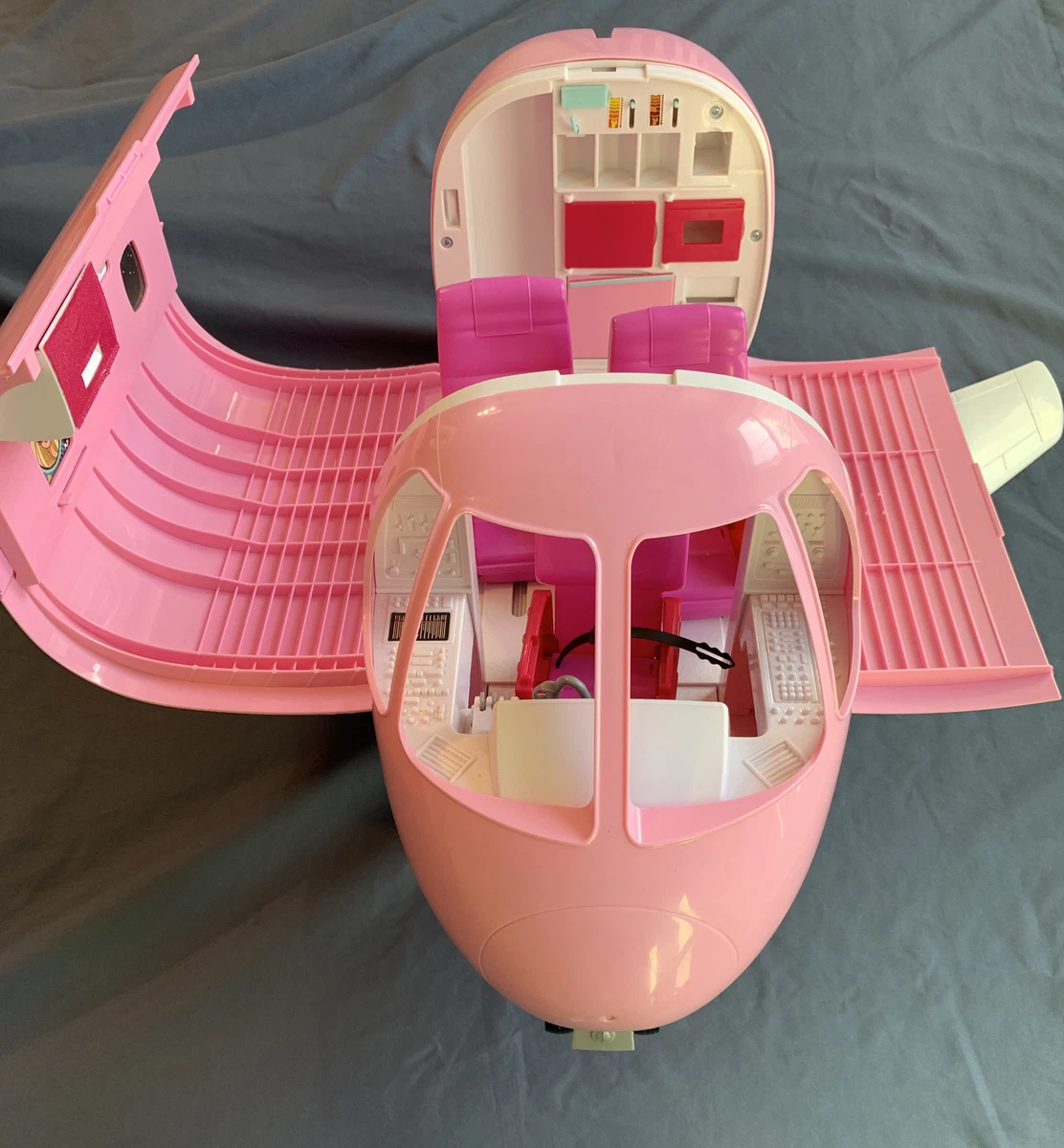 Mattel Barbie Pink Passport Glamour Vacation Jet Airplane Plane