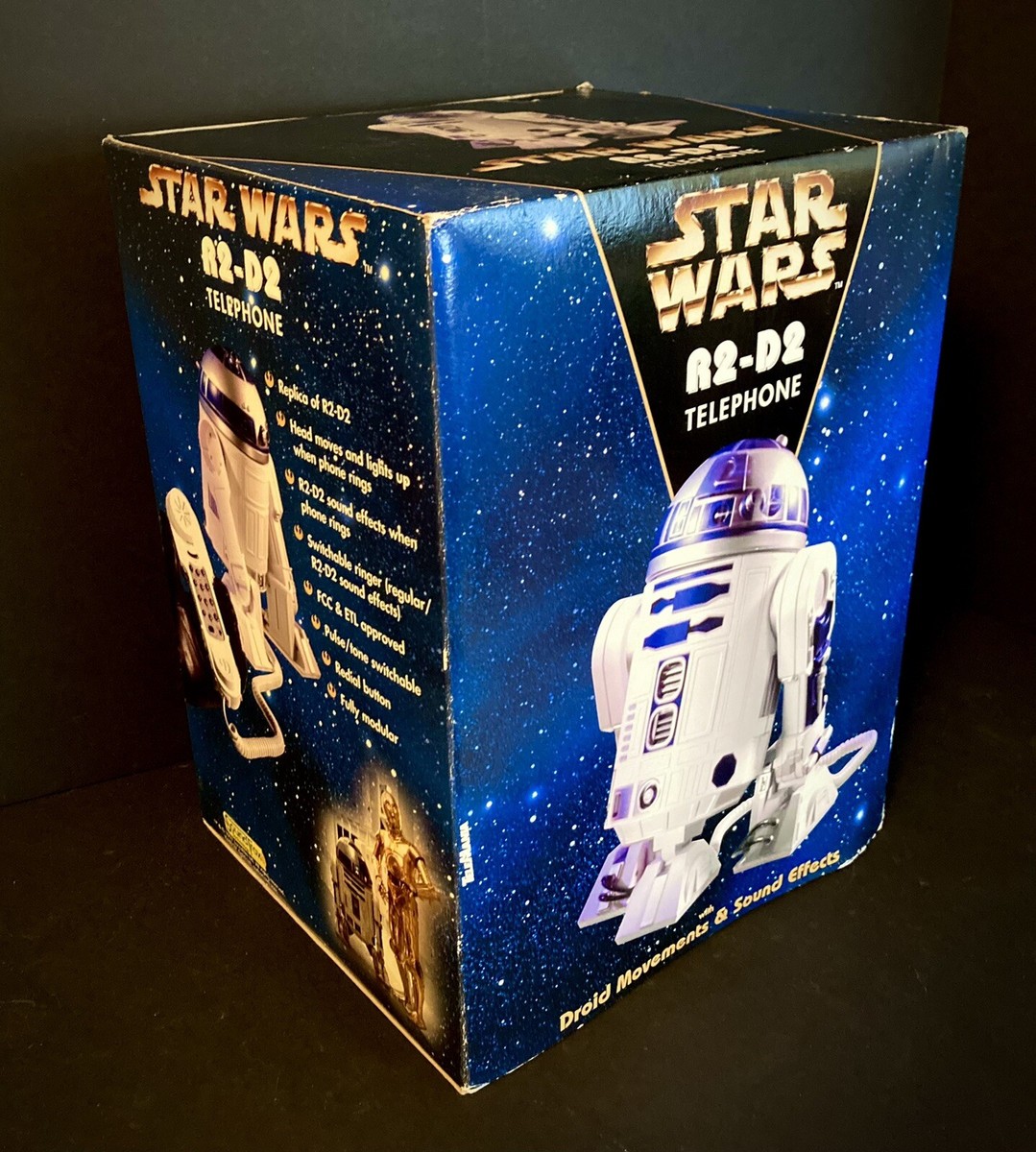 R2-D2 Star Wars Telephone by Telemania 1997 Never Opened Or