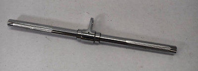 Lat Bar Pull Down Attachment For Cable Machine 20'' L w Knurled Grip Tool