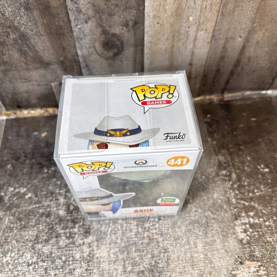 Lote Funko Pop - Overwatch Ashe #441 & Roadhog #309 - Imagem 2 de 4