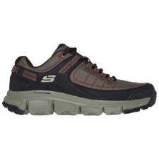 SKETCHERS Mens Lace Up  Durable Deep-Groove Flex Midsole STB Trainer - UK 6-12