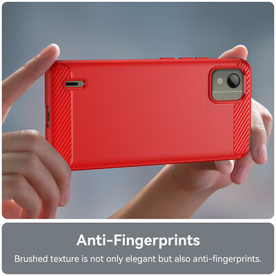 Mofi Luxury Shockproof Hybrid Brushed Armor Soft TPU Cover Case