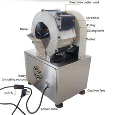 Food Vegetable Cutting Machine 220 Model Cutter Slicer Potato Onion Cutt Machine
