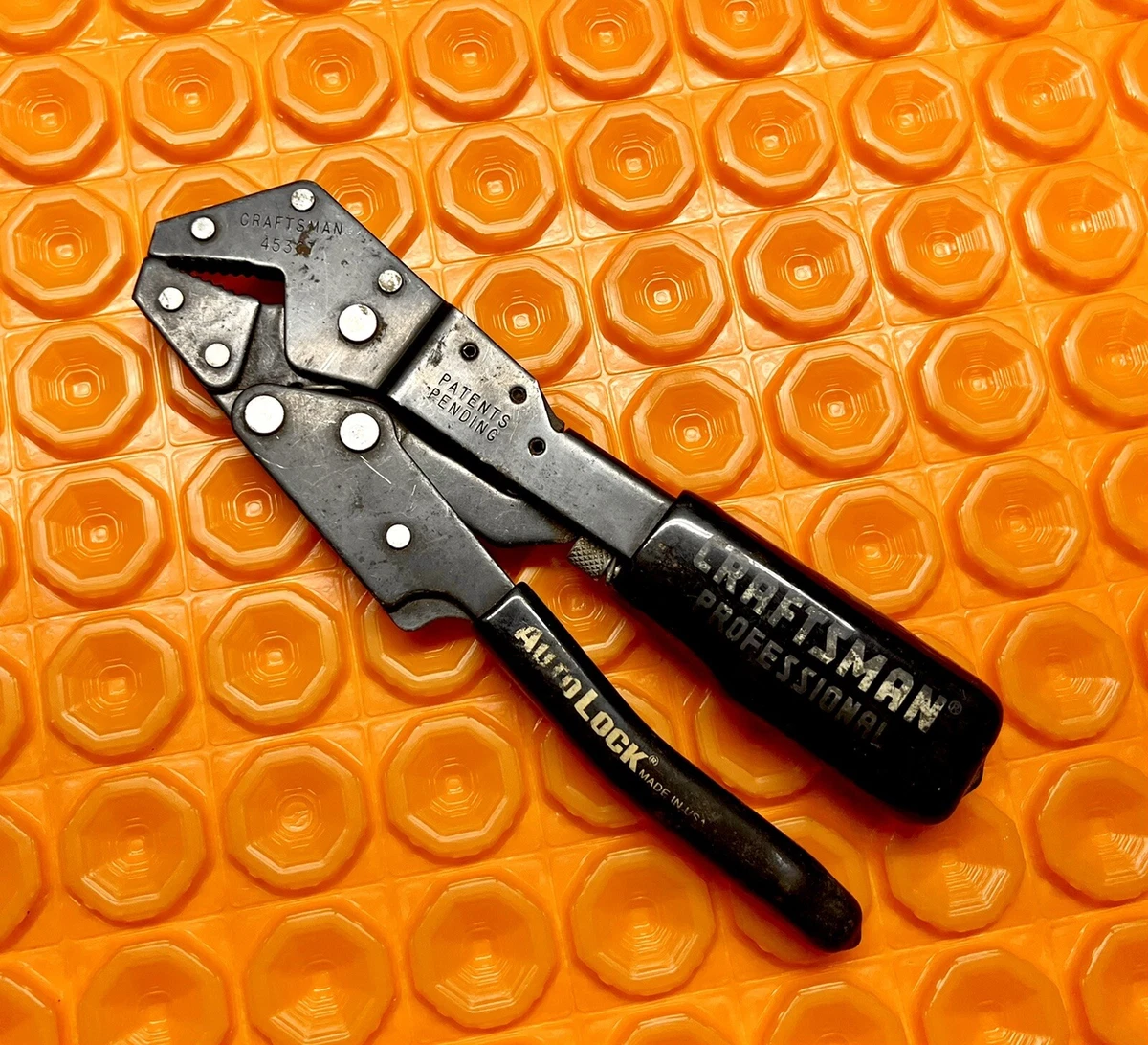 Craftsman auto lock pliers deals