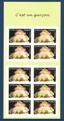 FRANCIA 2005.  YVERT BC-55. TIMBRE DE NAISSANCES C'EST UN GARÇON. ADH.  MNH.