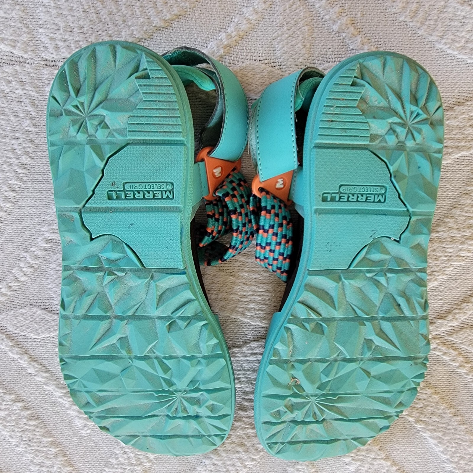 Merrell Woven Comfortable Adjustable Strap Turquo… - image 6