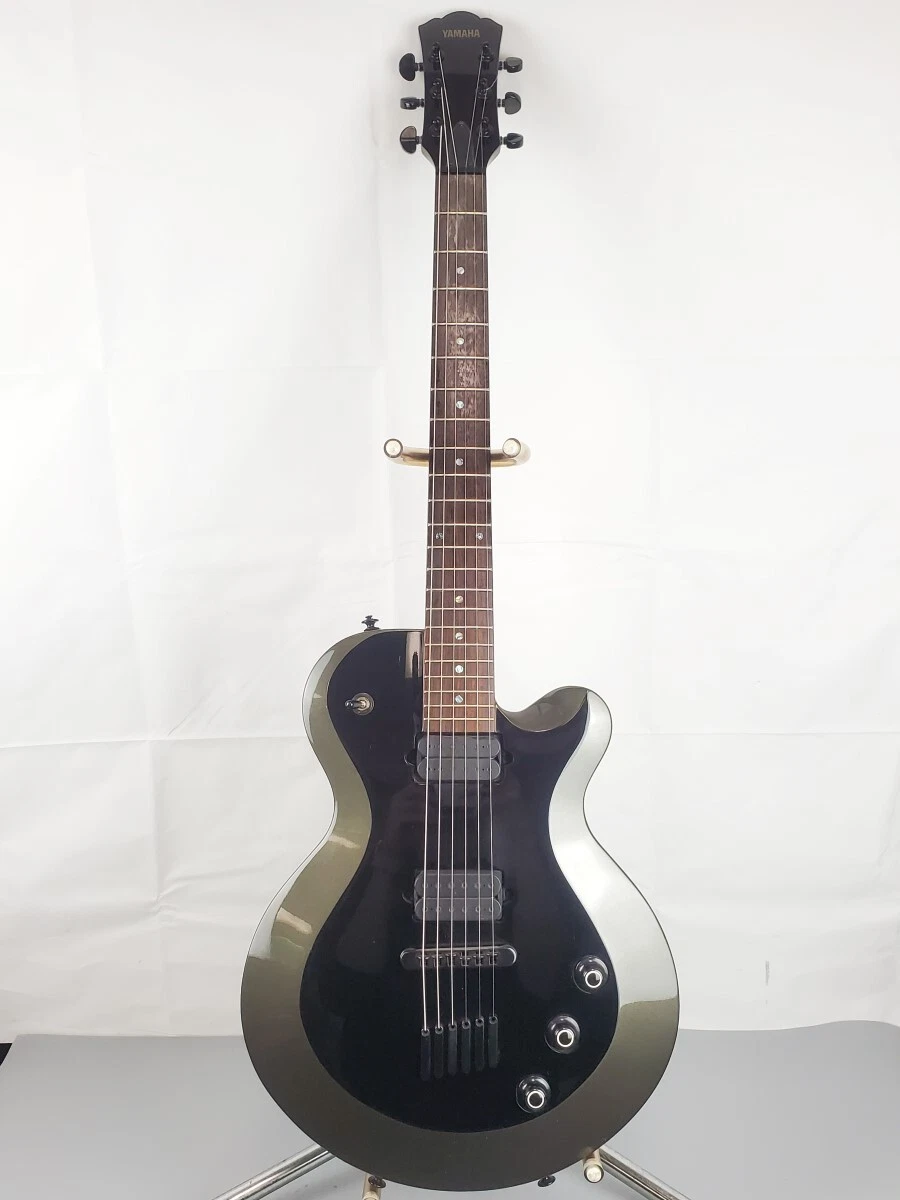 YAMAHA AES720 GUN METAL GREEN 2 TONE SOLID BODY ELECTRIC GUITAR