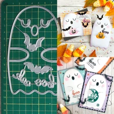 Halloween Metal Cutting Dies Scrapbooking Paper Crafts Embossing Stencil Die Cut