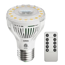 Sansi Dimmable Led Grow Light Bulbs Full Spectrum Indoor Plants Wremote Control