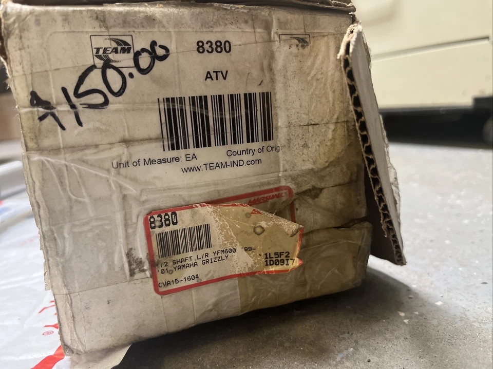 Team CV Eje 1/2 EJE CON MALETERO YAMAHA GRIZZLY YFM 600 99-01  Foto 4 de 4