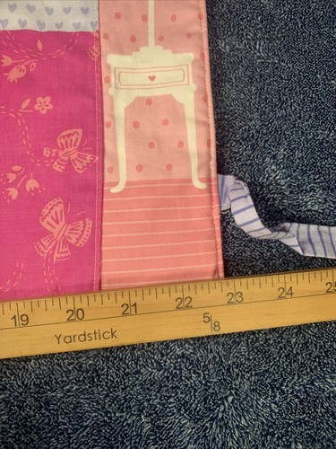 Rag doll Vintage Artesian ONCE UPON A TIME Pink Princess 10 Inch And BAG CASTLE - Picture 11 of 24
