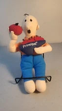 Principal With Apples Plush Made By ADVANCED Products
