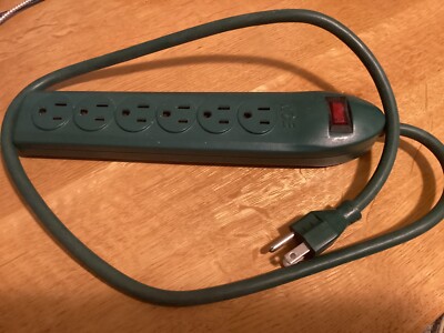 Ace Power Strip, Indoor Only, 6 Outlets, On/off Switch, 3 Foot Cord. | eBay