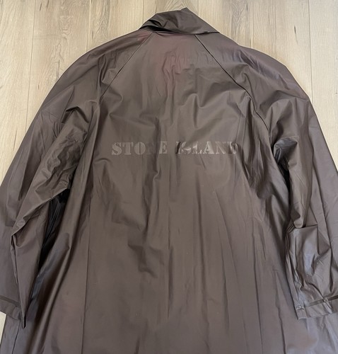 Stone Island S/S 1987 Burgundy Archive Deadstock Raincoat - Afbeelding 5 van 13