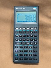 Hewlett Packard HP 48GX 128K Graphing Calculator Works Great 