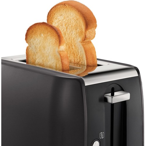 Morphy Richards 222058 Stainless Steel Black 2 Slice Toaster - Picture 2 of 5