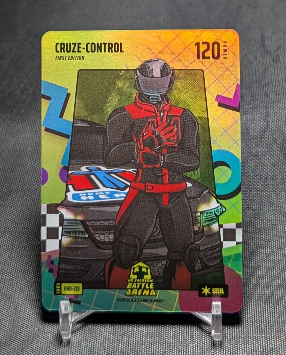 Elly De La Cruz CRUZE CONTROL 80s RAD Foil SP 2024 Bo Jackson Battle Arena #210