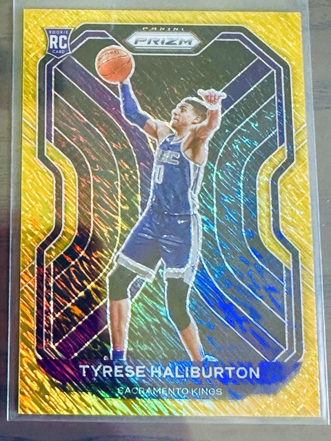 Tyrese Haliburton 2020 Panini Prizm Gold