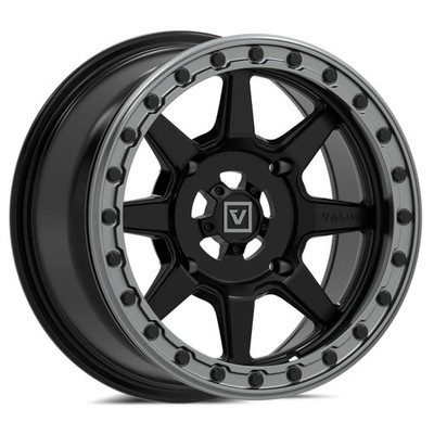 Valor Offroad Satin Black V13 UTV Beadlock Wheel - 15x7 / +10mm (4+3) / 4x156